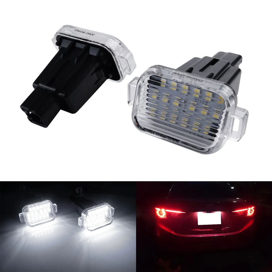 LED License Plate Light for Mazda 3 Axela BM and Mazda6 Atenza GJ/GL (2013-2020) Direct Replacement