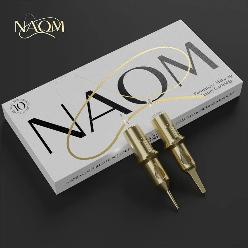 NAOM 10'lu Tek Kullanımlık Kalıcı Makyaj İğneleri Kartuşları