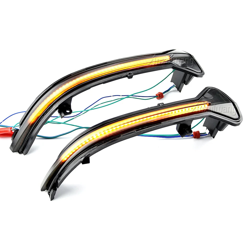 Luces de Señal de Giro Secuenciales LED Dinámicas en Negro Ahumado para BMW G20 G21 G28 LHD