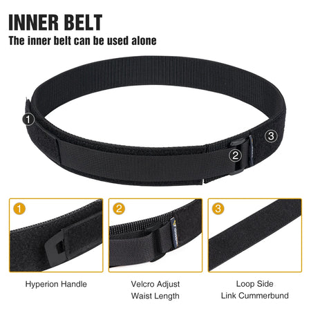 IDOGEAR Tactical Belt MOLLE 3424 &ndash; Inner Outer Belt Set