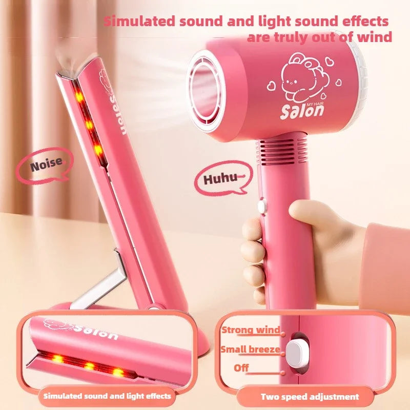 Girls Beauty Salon &ndash; Realistic Pretend Hair Styling Kit