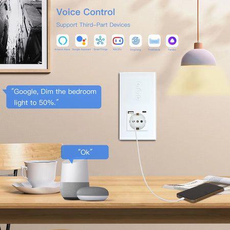 BSEED Wifi Dimmer Switch 1Gang &ndash; Alexa Ready Tuya Smart Life