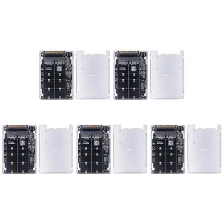 M.2 NVMe SATA To U.2 PCIe Adapter 2 In 1 NGFF SFF8639 5pcs With Case