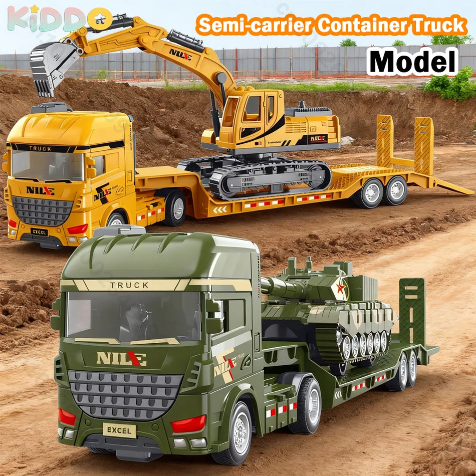 Conusea Semi Truck Diecast traagheids Speelgoedvoertuig Plastic