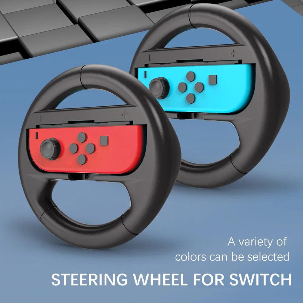 SL &amp; SR Racing Games Accessory Switch Joy Con Controller Grip Steering Wheel &ndash; Enhanced Gaming Control for Nintendo Switch OLED 1 pair A