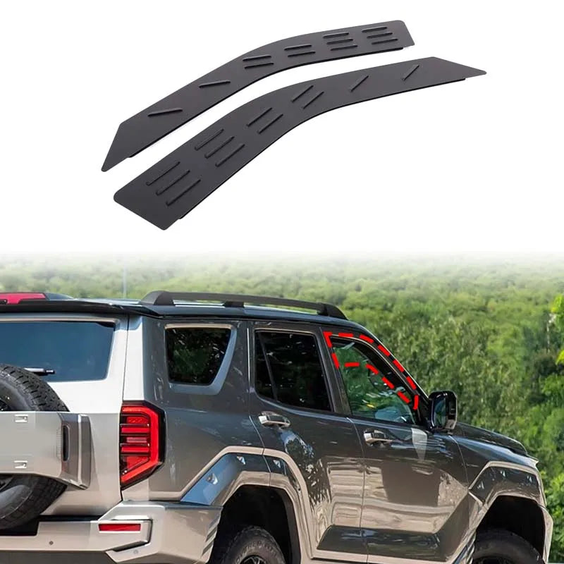 Μαύρα Πτερύγια Αερισμού από Κράμα Αλουμινίου για Great Wall Tank 400