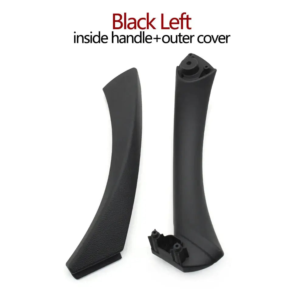 Car Black Left Right Passenger Inner Handle Interior Door Panel Pull Trim Cover For BMW 3 Series E90 E91 316 318 320 325 328i by InterCyprus Trading Ltd