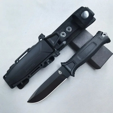 Stainless Steel Outdoor Survival Knife - Compact Camp Knife Style E