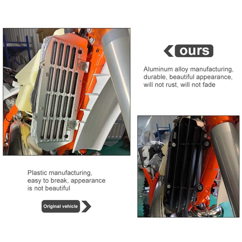 KTM Radiatorbeschermingsrooster voor XC SX SXF EXC, Aluminium