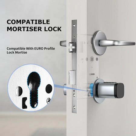 TTLock Tuya Smart Fingerprint Cylinder Lock V1 &ndash; Biometric