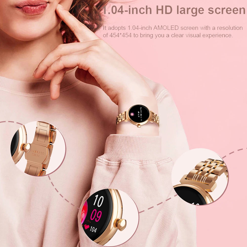 1.04 Inch AMOLED Screen Fashion Ladies Smart Watch &ndash; Always On Display