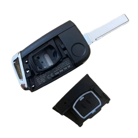 4 Buttons Flip Folding Car Key Shell For VW Volkswagen Seat Ibiza Skoda Superb Golf Mk7 Passat B8 Tiguan Remote Key Case HU66 by InterCyprus Trading Ltd
