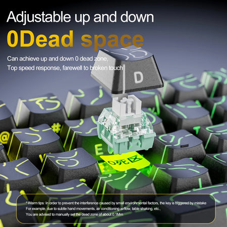 X68HE ATTACK SHARK &ndash; Ultra-Fast 0.125ms Response Time