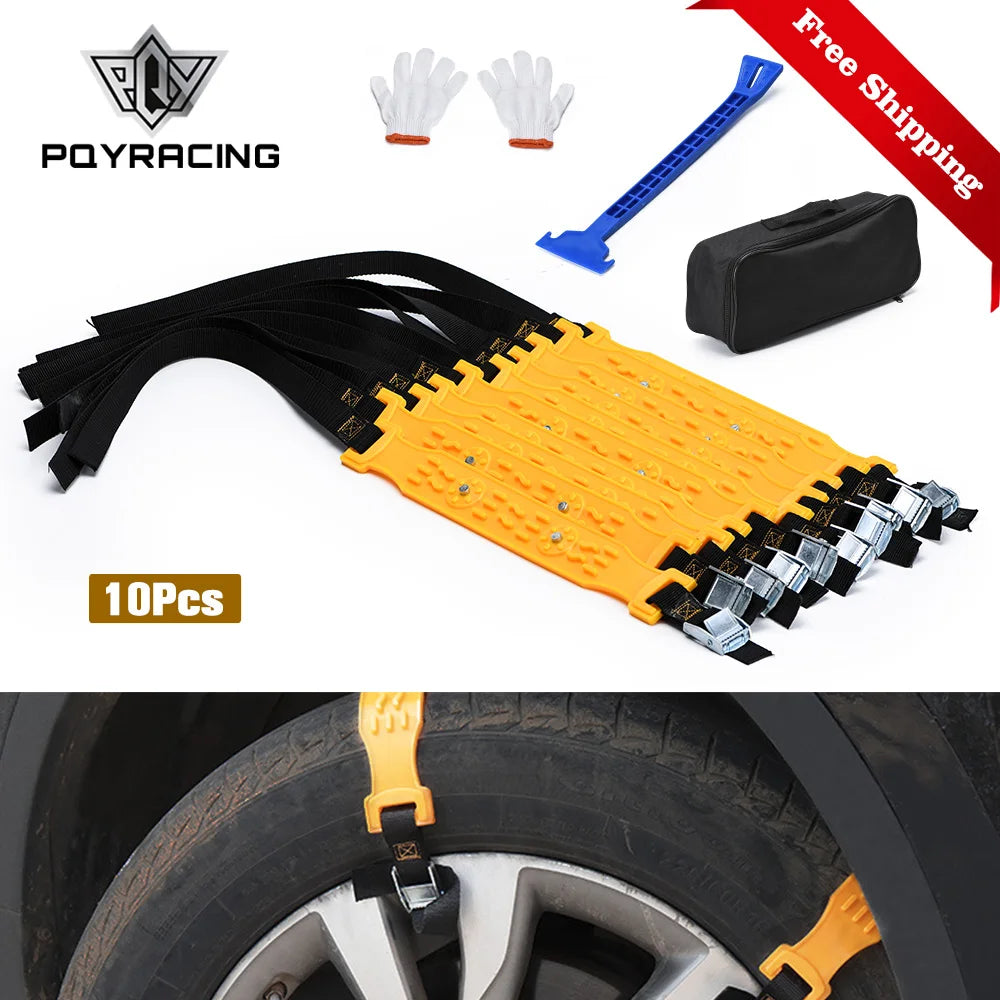 STC03 Car Winter Snow Chains - Ultra Durable Anti Slip