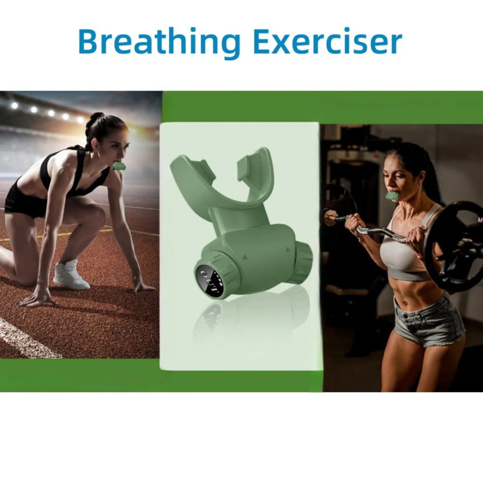 Portabler Atemtrainer für inspiratorisches Muskeltraining, verbessert die Ausdauer
