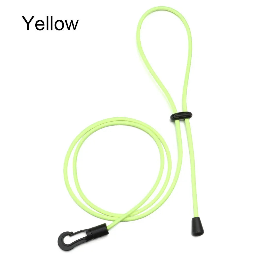 120cm High-Strength Paddle Leash for Kayaks and Canoes Yellow
