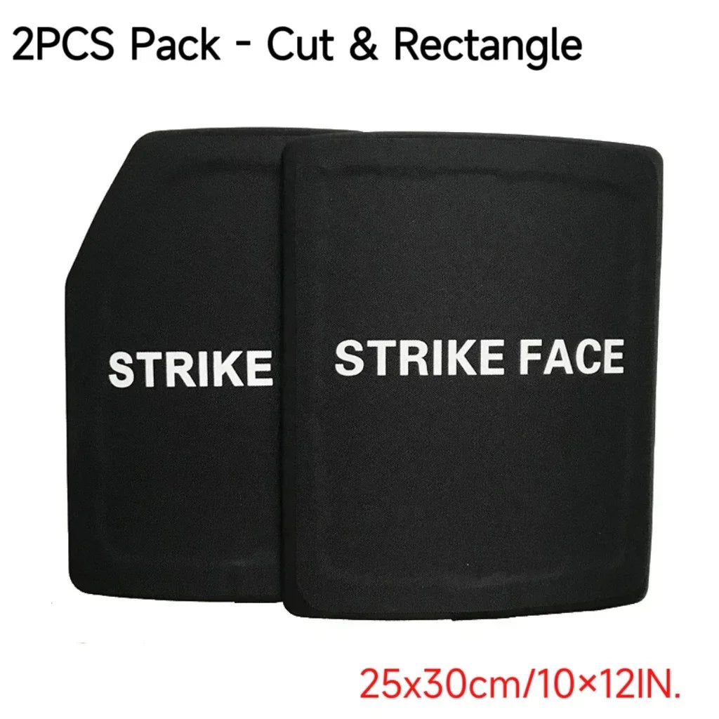 10x12 PE Bulletproof Backpack Shield &ndash; Lightweight NIJ IIIA Cut and Rectangle-PE