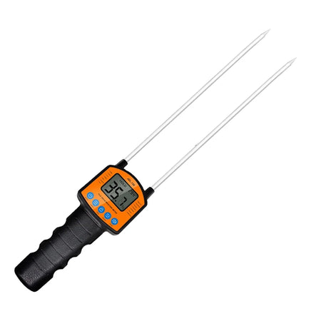 JGL-188 Grain Moisture Meter &ndash; Accurate LCD Reading Orange