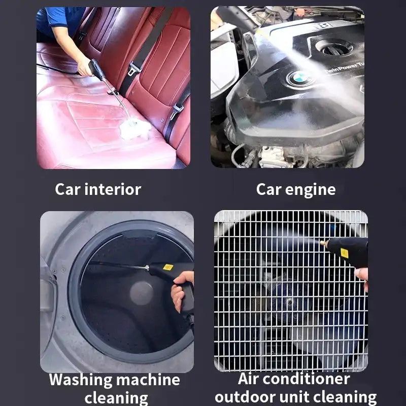 Handheld High Temp Steam Cleaner For Home And Car Cleaning