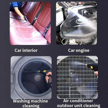 Handheld High Temp Steam Cleaner For Home And Car Cleaning