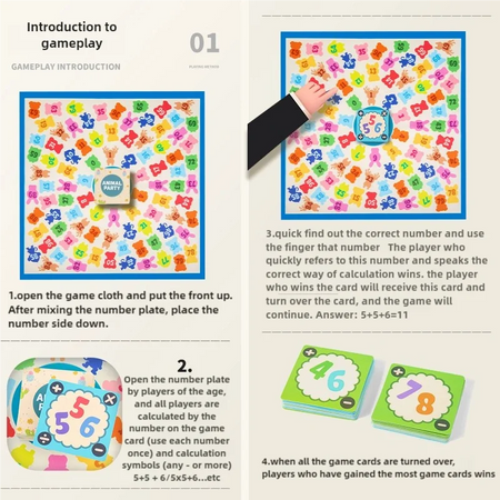 Math Thinking Board Games &ndash; Educational Arithmetic Games