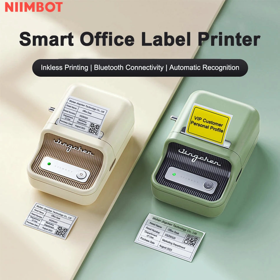 NIIMBOT B21 Label Printer &ndash; Portable Thermal Label Printer