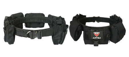 Outdoor Battle Belt Sets &ndash; Durable Nylon Utility Belt black color