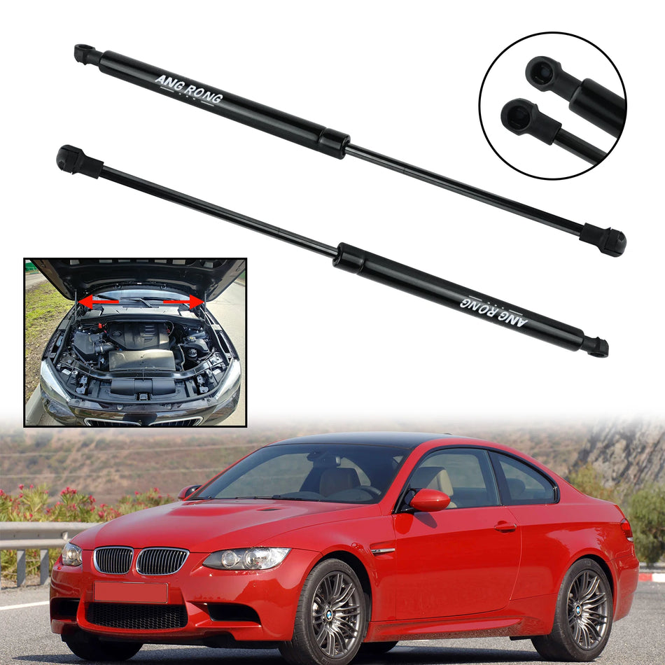 Gas Struts For BMW 3 Series Front Hood 330N 400mm Extended Painted Durable Fits E90 E91 E92 E93 2004-2013