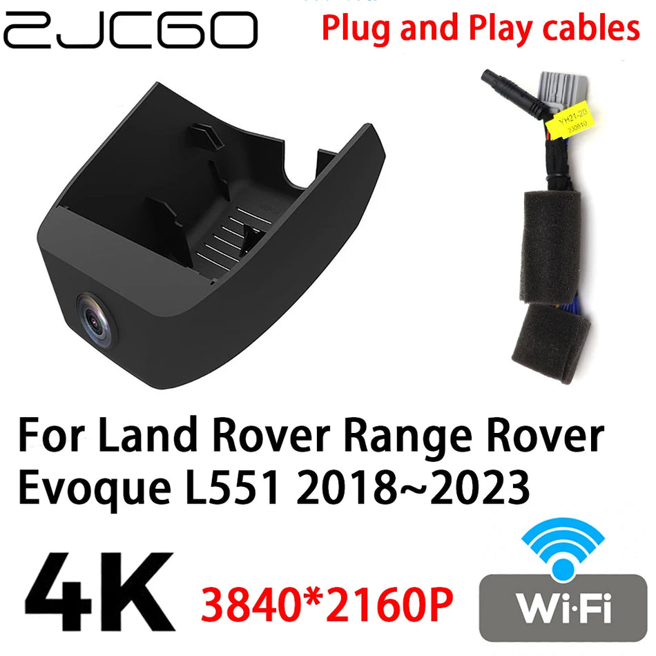 4K 2160P Auto DVR Dash Cam Land Rover Range Rover Evoque L551 2018-2023