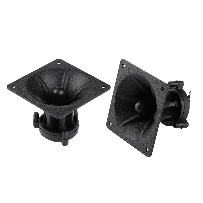 150W Piezoelectric Tweeter Speakers 85MM Ceramic Buzzer Square Audio Set - 2Pcs
