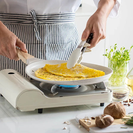 Silicone Non-Slip Cooking Tongs &ndash; Eco-Friendly Stainless Steel Grip