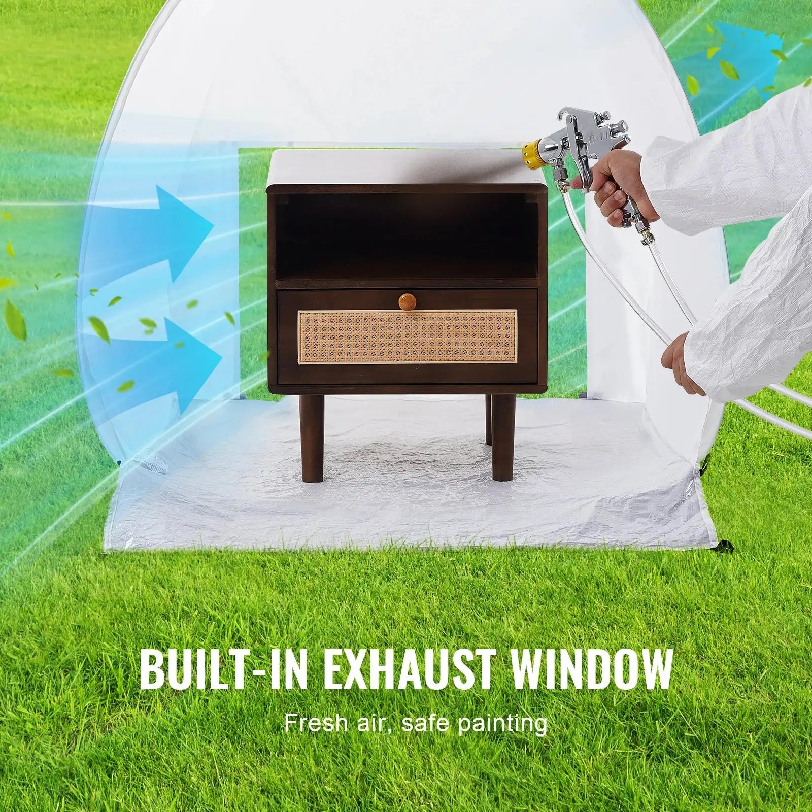 Spray Paint Shelter &ndash; Portable Pop-Up Tent
