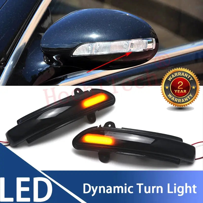 2x Dynamic Blinker LED Turn Signal Light Indicator Side Mirror Lamp for Mercedes-Benz E S CLS CL Class W219 C219 W221 W211 W216 by InterCyprus Trading Ltd