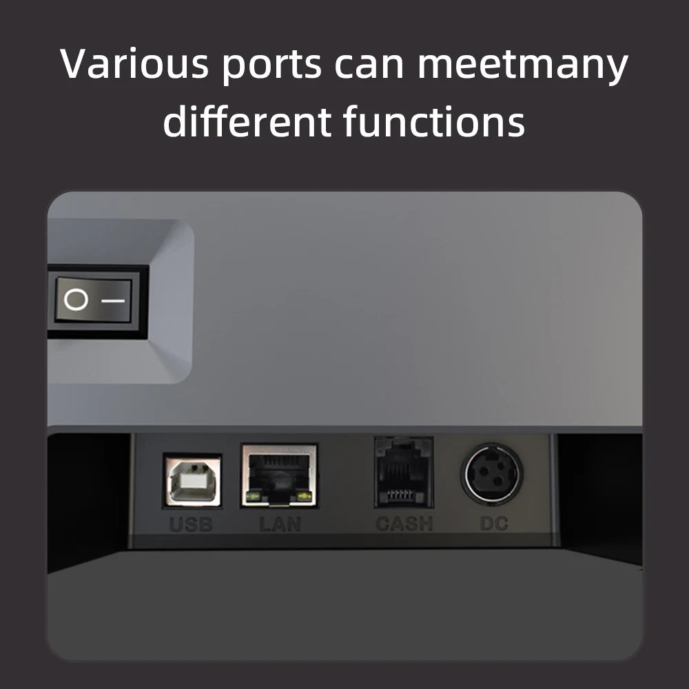 HZTZ 80mm Thermal Receipt Printer H-Z870 &ndash; Automatic Cutter