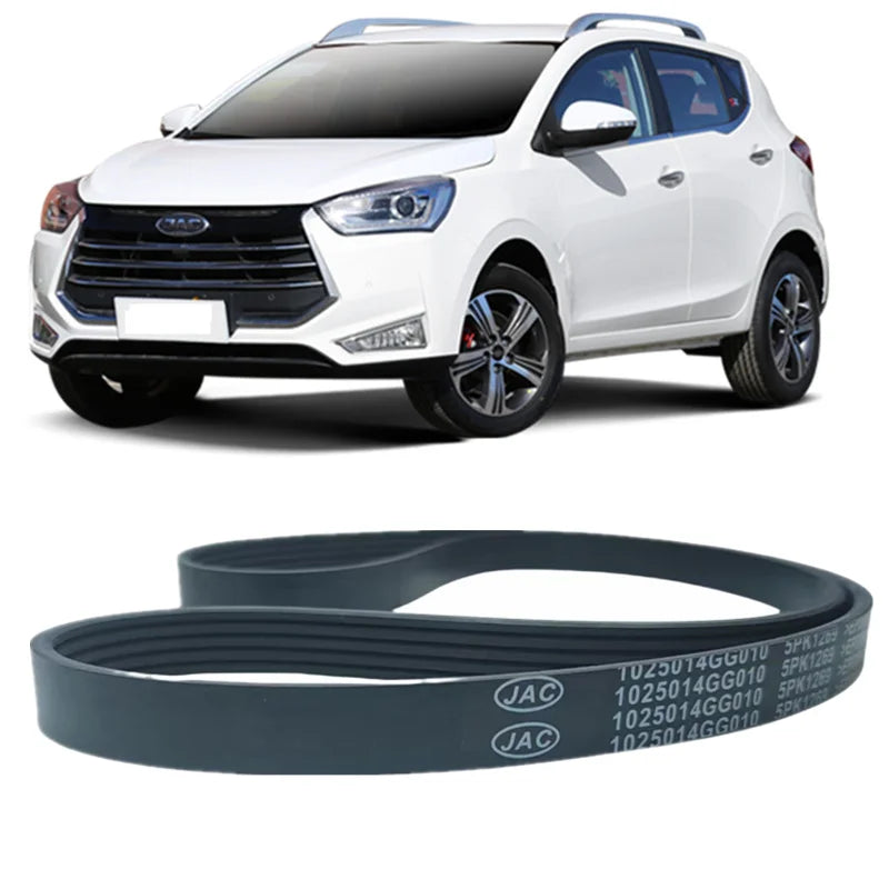 Alternator Belt For JAC Refine S2 J3 1025014GG010 5PK1269 by InterCyprus Trading Ltd