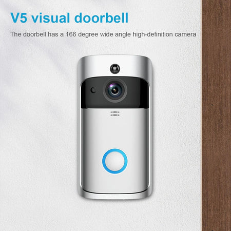 WiFi Video Doorbell &ndash; 2 Way Audio And 720P Night Vision