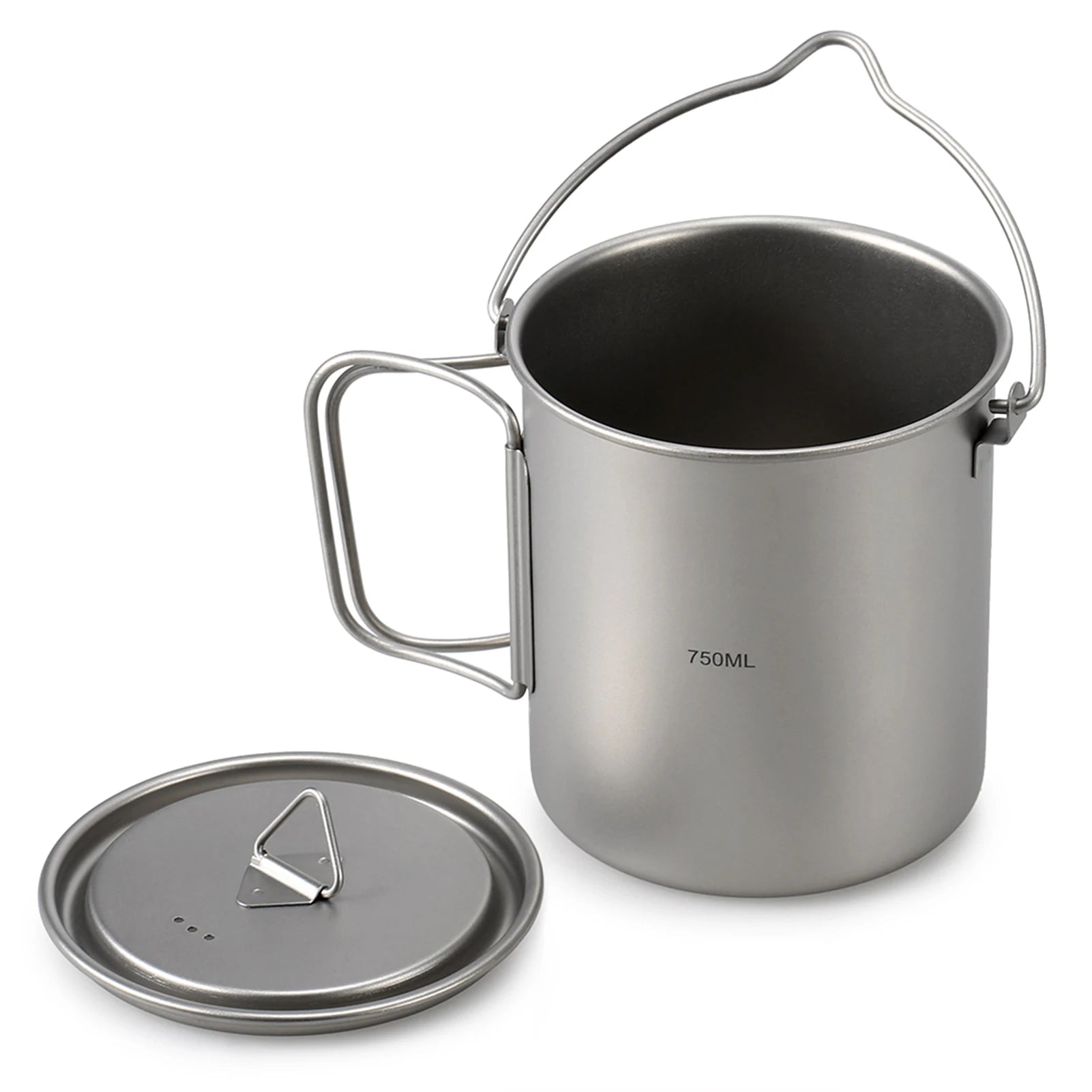 Ultralight 750ml Titanium Pot &ndash; Ultra Lightweight Camp Mug