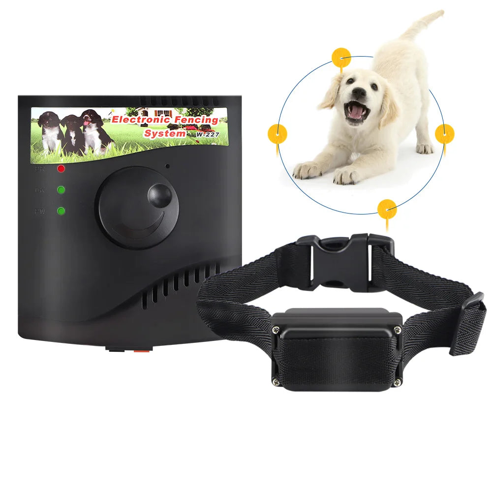 Electronic Pet Fence System Containment Collar &ndash; Waterproof 1 Set / EU Plug