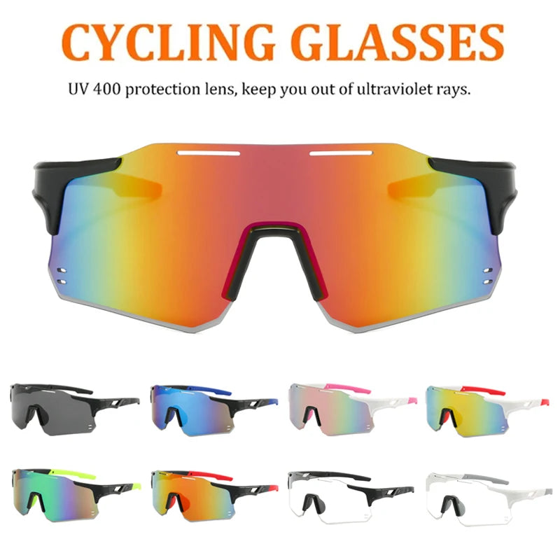 Photochromatische fietsbril voor mannen en vrouwen met UV400-bescherming