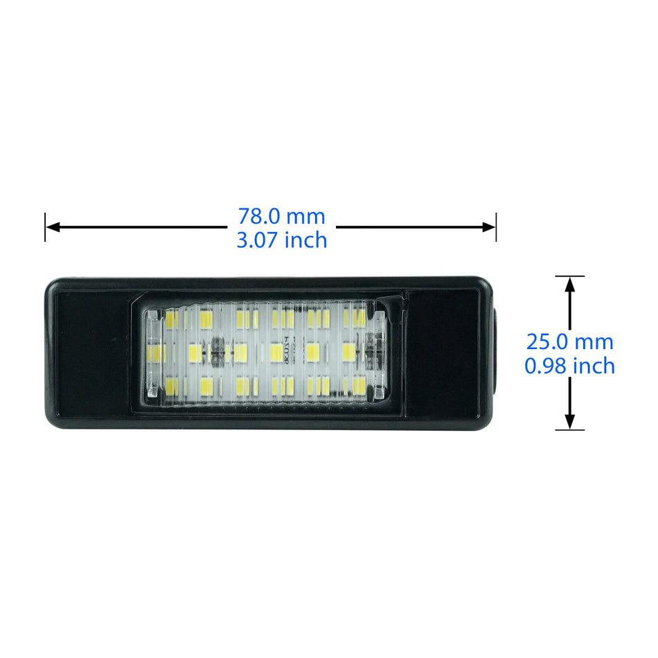 Fari LED per Targa Automobilistica per Mercedes Sprinter 906 e Viano Vito W639