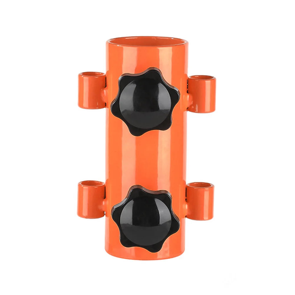 Adjustable Stainless Steel Tent Awning Rod Bracket for Outdoor Adventures orange