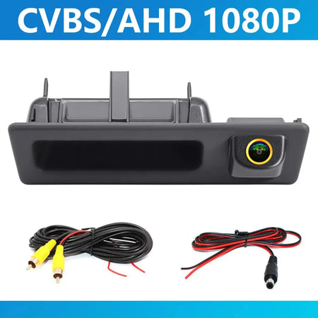 4K AHD 1080P Dynamic Guideline Reverse Camera For BMW 5/3 Series X1/X3/X4/X5 2011-2017 Trunk Handle Backup Camera Starlight Nigh by InterCyprus Trading Ltd