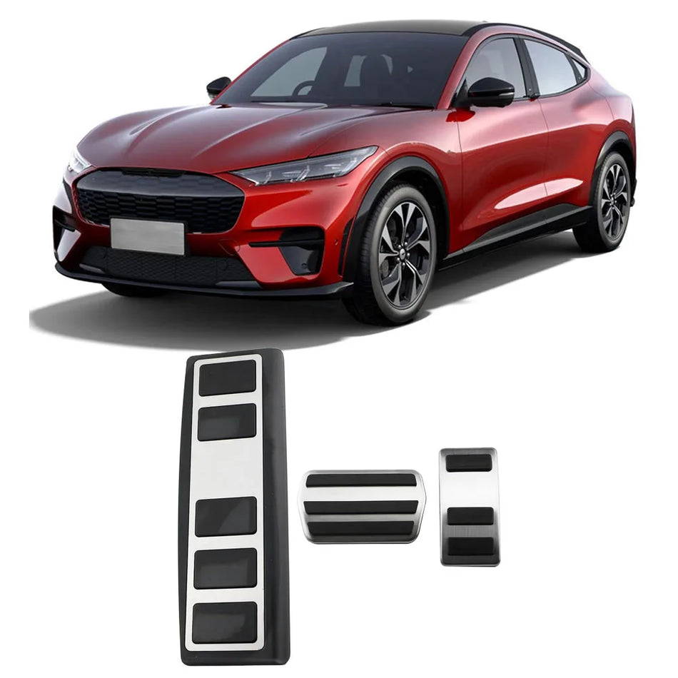 Ford MachE pokrivači pedala, nehrđajući čelik za gas i kočnicu, protiv klizanja