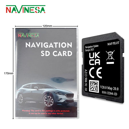 A2139069110 V20 SD Card &ndash; High-Speed Navigation Maps for Mercedes GLC Class