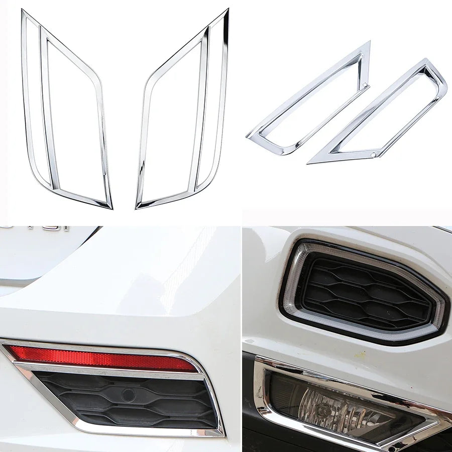 VW T-Roc Krom Fram- och Bakdimljuslampans Täcksmyckning