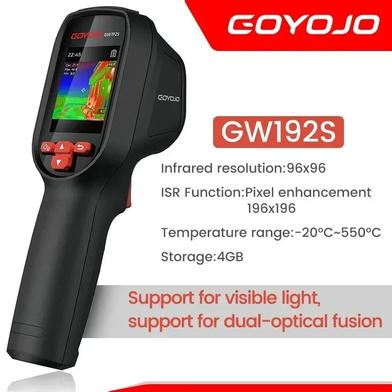 Advanced 2023 GW256 Infrared Thermal Imager Handheld Thermometer for Floor and Wall Heating Systems GW192S