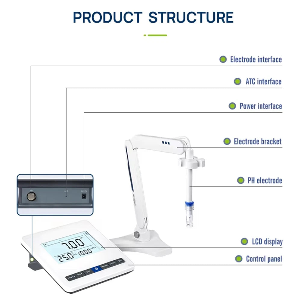 PH50 &ndash; Highly Accurate PH Meter With Digital LCD Display