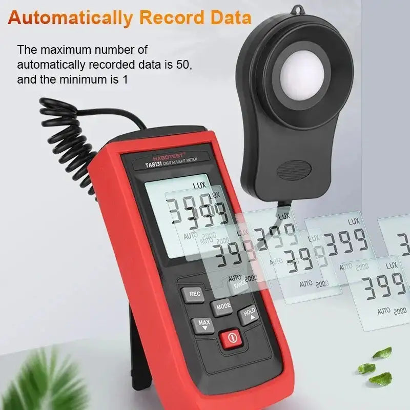 TA630B Digital Luxometer High Accuracy Handheld Light Meter