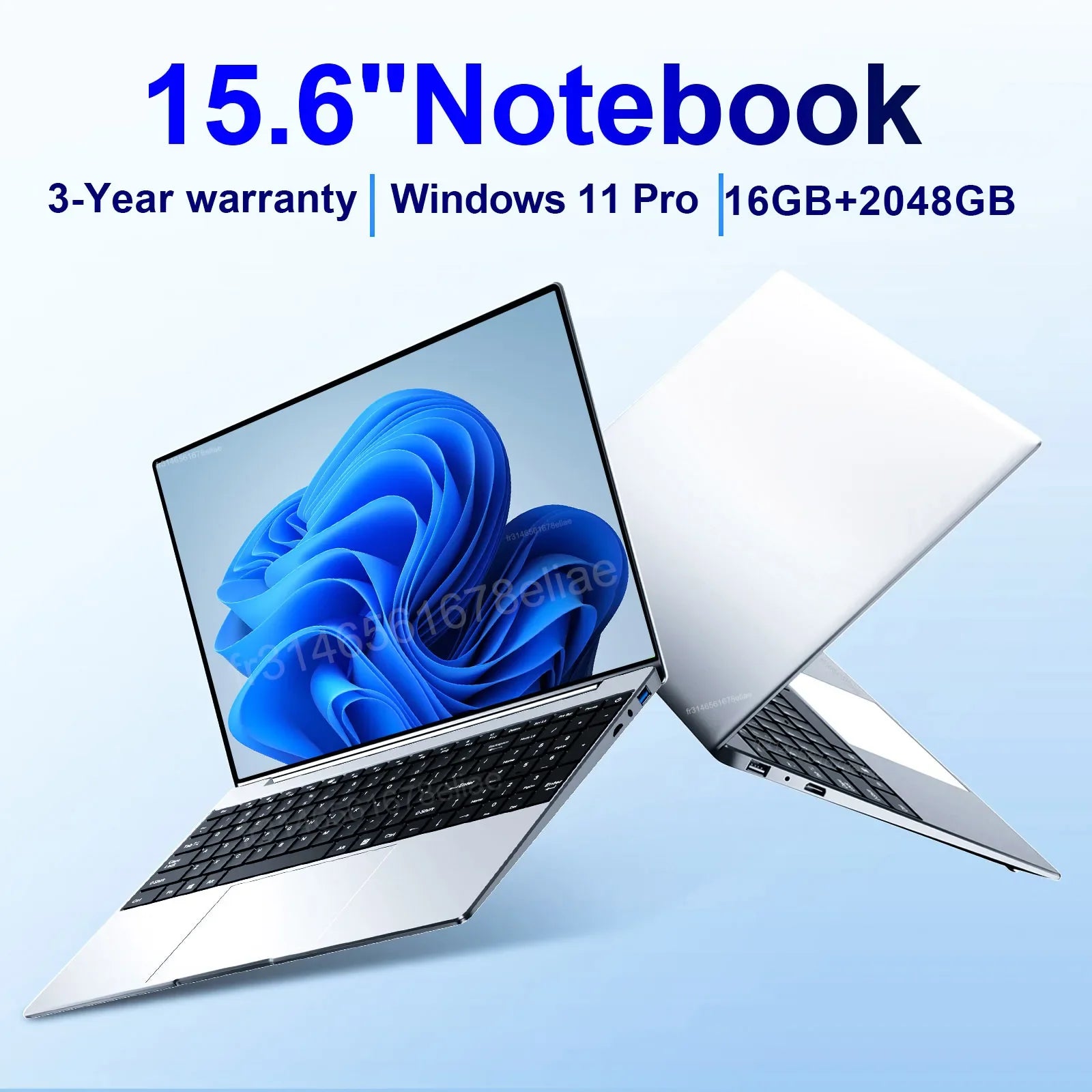 15.6 Inch Ultra Slim Laptop &ndash; High Performance 16GB RAM and 2TB SSD