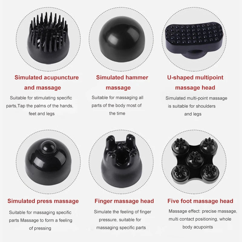 2025 NEW Electric Handheld Dolphin Massage Stick Shoulder Neck Tapping Cervical Spine Waist Legs Whole Body Meridian Relaxation &ndash; Back And Neck Relief